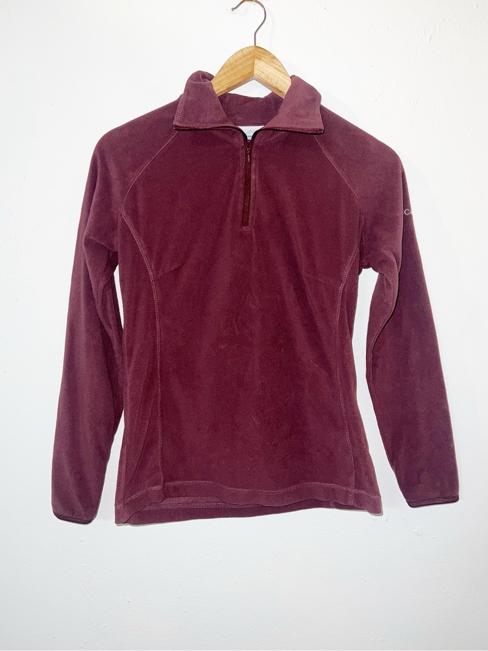 Columbia Women's Plum Quarter-Zip Fleece Pullover